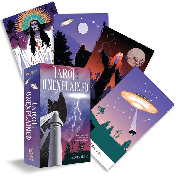  Tarot of the Unexplained: A Deck of Cryptids, Ghosts, UFOs and Other Urban Oddities (78 Cards and 96-Page Full-Color Booklet)
