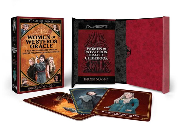 Game of Thrones & House of the Dragon: Women of Westeros Oracle: A Deck and Guidebook of Warriors, Queens, Priestesses, and Dragonriders