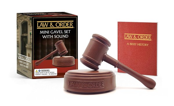  Law & Order: Mini Gavel Set with Sound (Rp Minis)