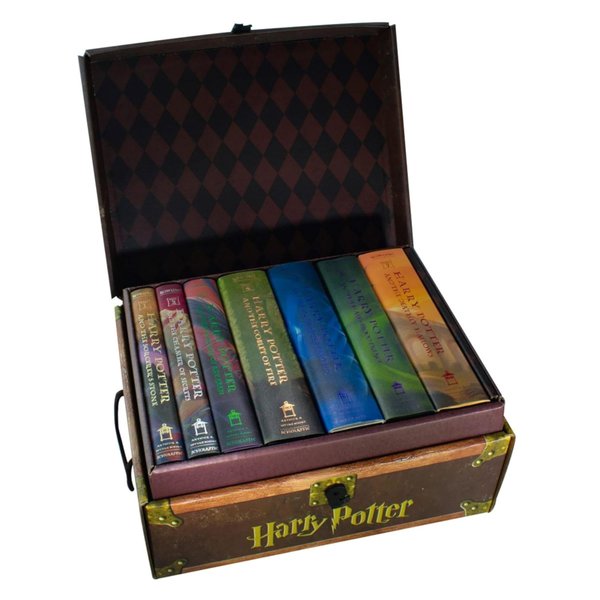 Harry Potter Hardcover Boxed Set: Books 1-7 (Trunk) (Harry Potter)
