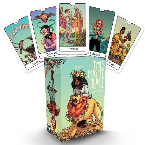This Might Hurt Tarot Deck (Modern Tarot Library)
