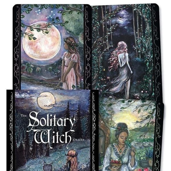The Solitary Witch Oracle: Lore, Wisdom, and Light for Your Magickal Path