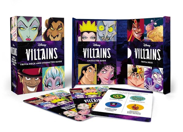 Disney Villains Trivia Deck and Character Guide