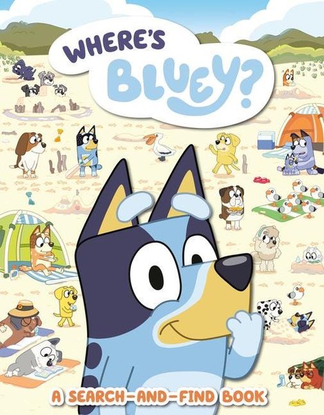 Where's Bluey?: A Search-And-Find Book (Bluey)
