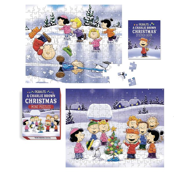 Peanuts: A Charlie Brown Christmas Mini Puzzles (Rp Minis)