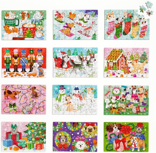 Ho Ho Howl! Countdown Puzzle Set