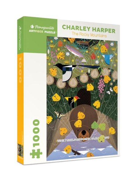 Charley Harper: The Rocky Mountains 1,000-Piece Jigsaw Puzzle (Pomegranate Artpiece Puzzle)