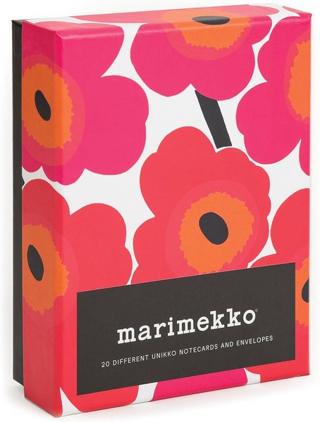 Marimekko Notes: 20 Different Unikko Notecards and Envelopes (Marimekko X Chronicle Books)