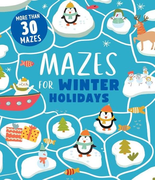 Mazes for Winter Holidays: More Than 25 Mazes (Clever Mazes)