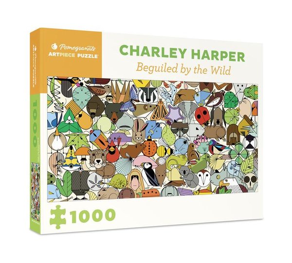 Charley Harper: Beguiled by Wild 1000-Piece Jigsaw Puzzle