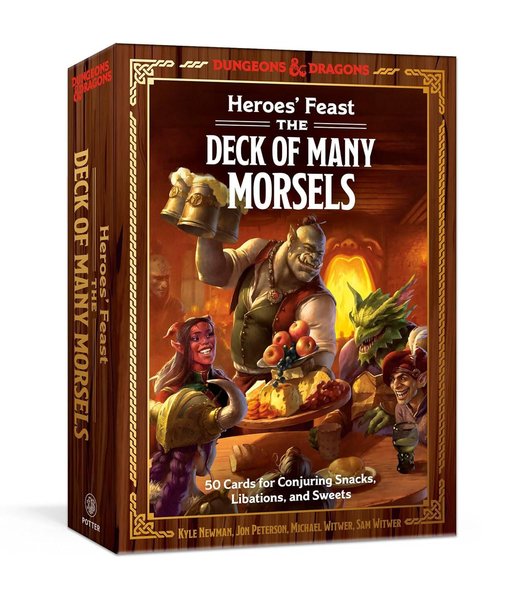 Heroes' Feast: The Deck of Many Morsels 50 Cards for Conjuring Snacks, Libations, and Sweets (Dungeons and Dragons)