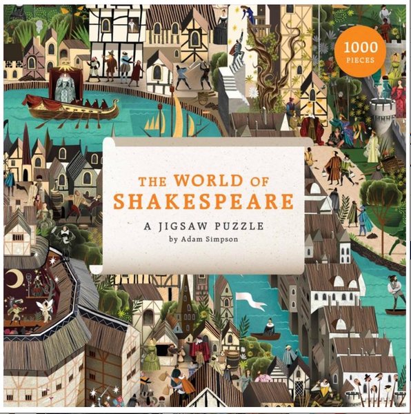 The World of Shakespeare 1000 Piece Puzzle: 1000 Piece Jigsaw Puzzle