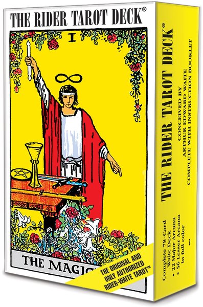 The Rider Tarot Deck®: The Authentic Rider-Waite® Tarot Deck with Instruction Booklet, Essential for Tarot Beginners & Expert Readers