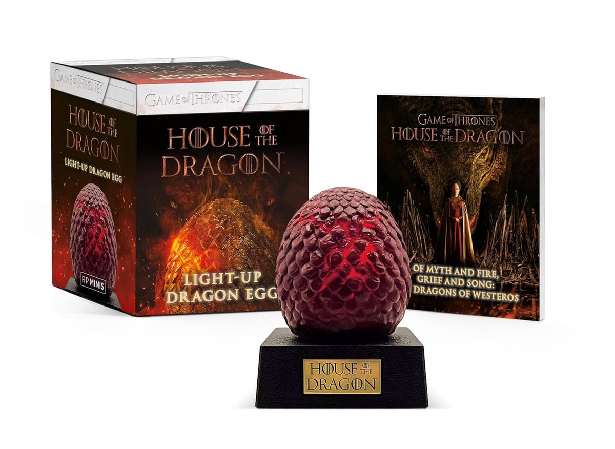 House of the Dragon: Light-Up Dragon Egg (RP Minis)