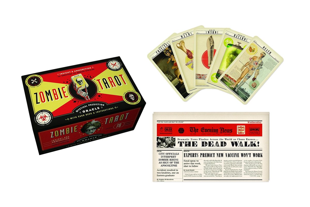 The Zombie Tarot Cards: An Oracle of the Undead with Deck and Instructions