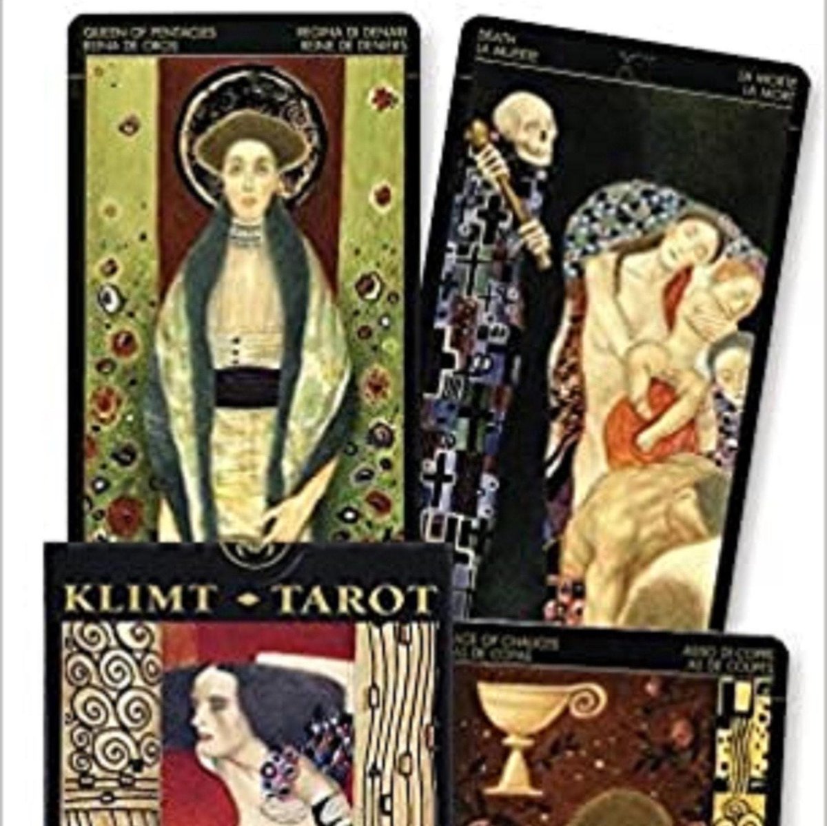 Golden Tarot of Klimt (Lo Scarabeo Decks) (English and Spanish Edition)