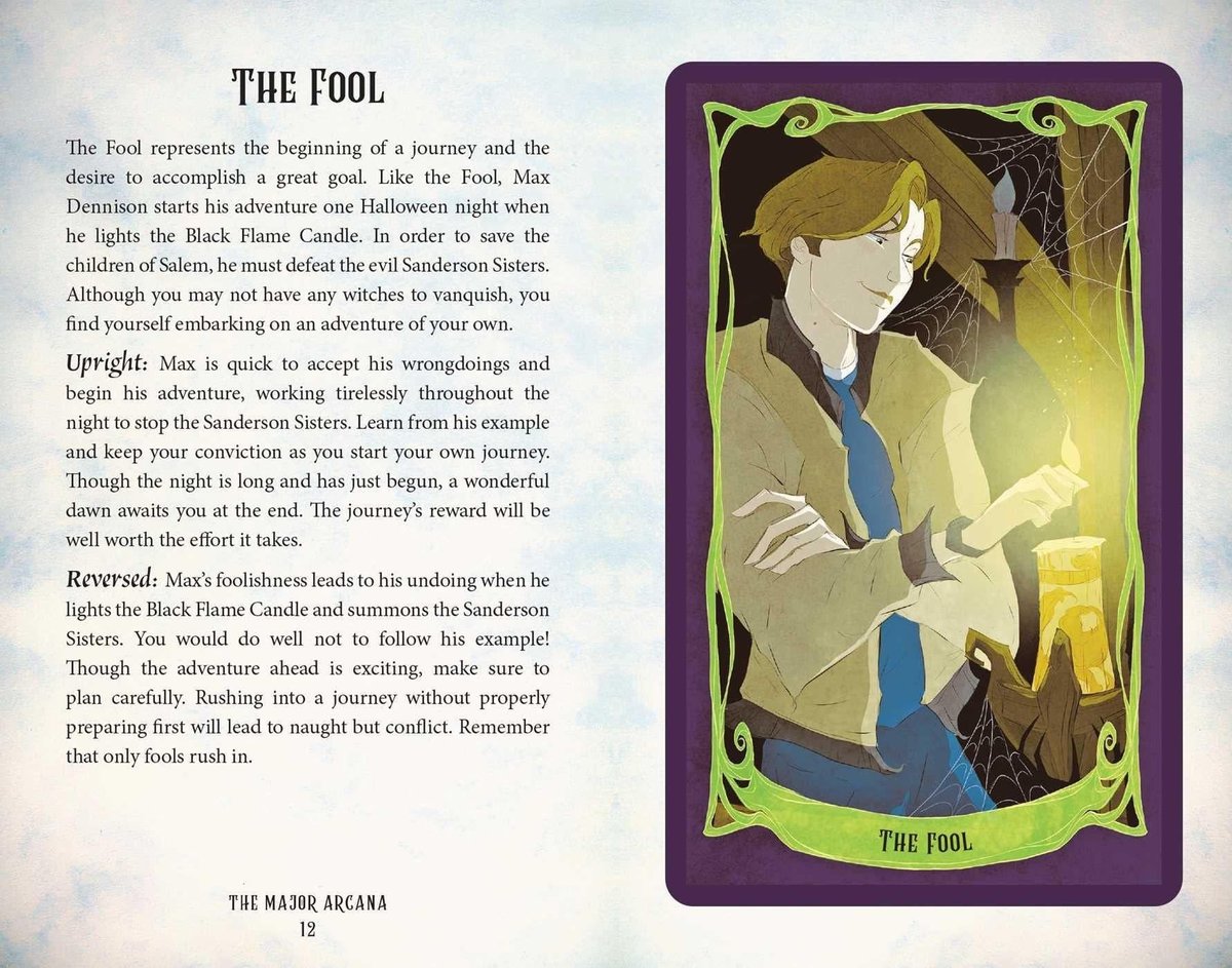 Hocus Pocus: The Official Tarot Deck and Guidebook (Tarot Cards, Tarot for Beginners, Hocus Pocus Merchandise, Hocus Pocus Book) (Disney)