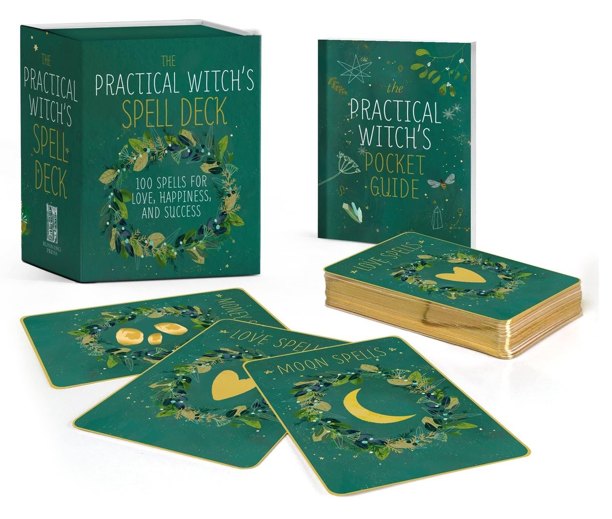 The Practical Witch's Spell Deck: 100 Spells for Love, Happiness, and Success (Rp Minis)