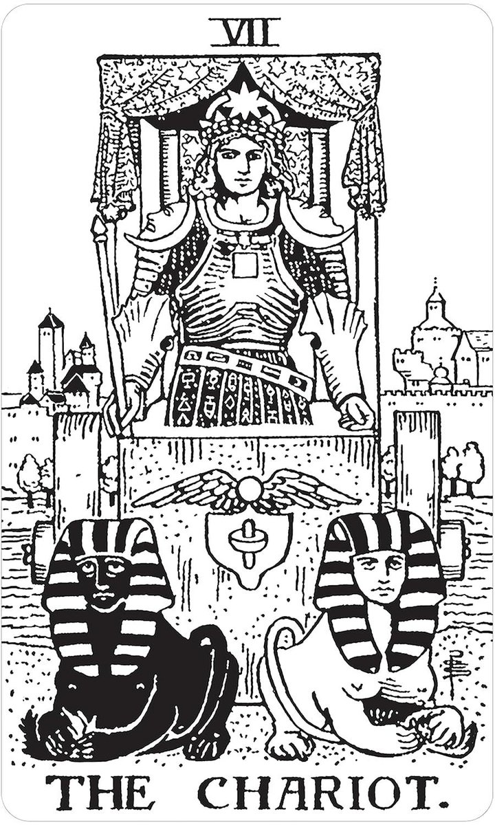 Black & White Rider-Waite(r) Tarot Deck