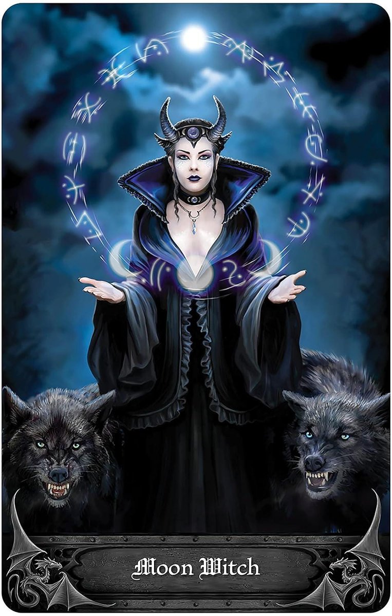 Anne Stokes Gothic Oracle: Deck & Book Set