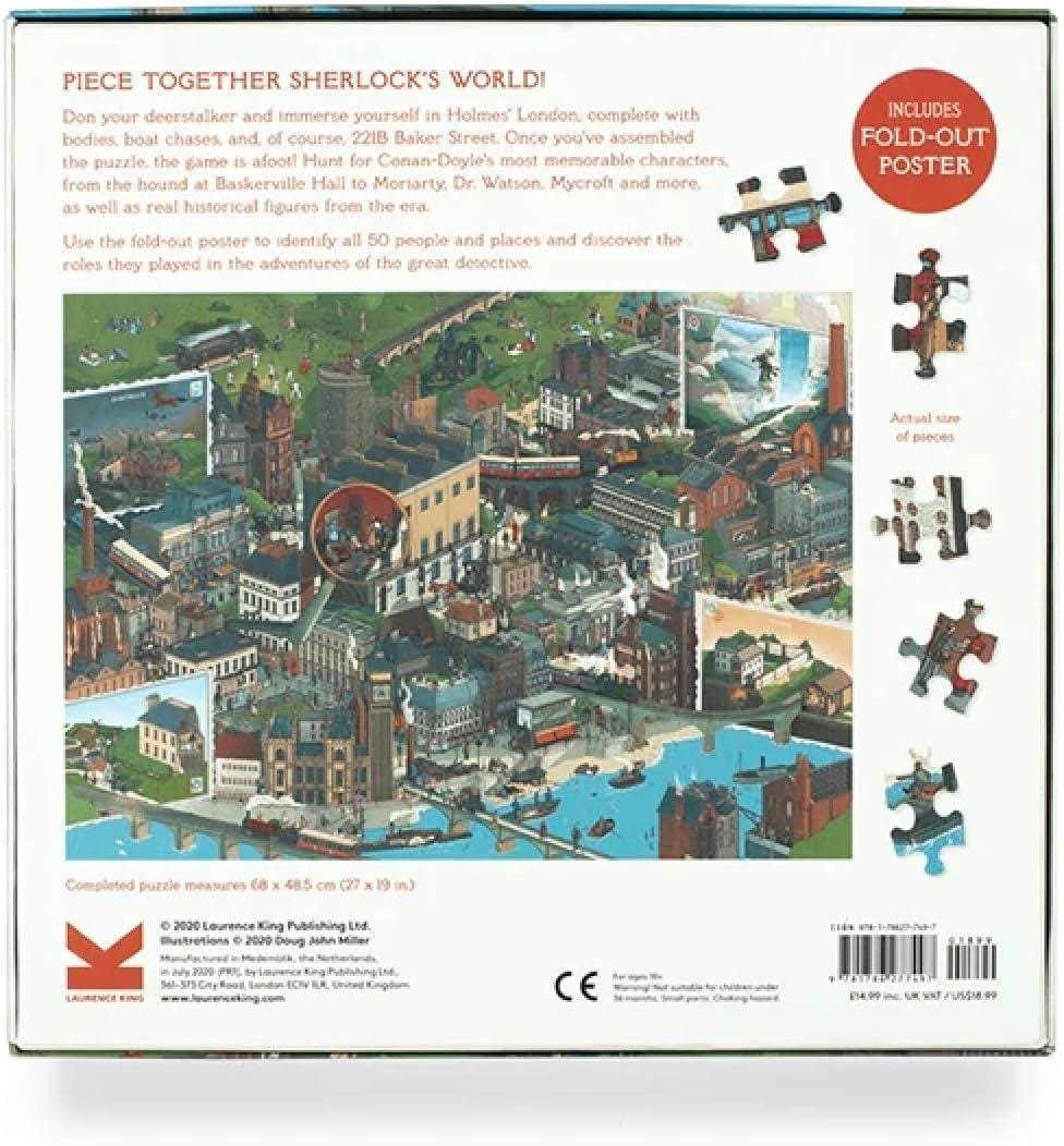 The World of Sherlock Holmes 1000 Piece Puzzle: A Jigsaw Puzzle